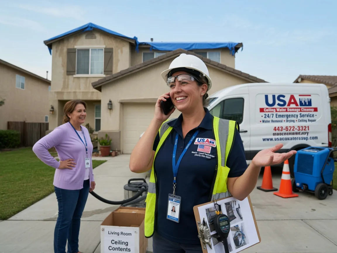 Ceiling Water Damage Restoration Kneeland, CA FAQs